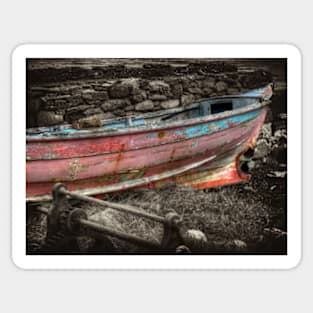 Shetland Boat (3) Sticker